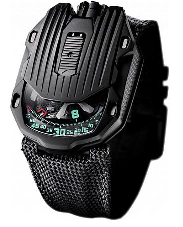 Urwerk Watch Replica 105 collection UR-105 CT Kryptonite